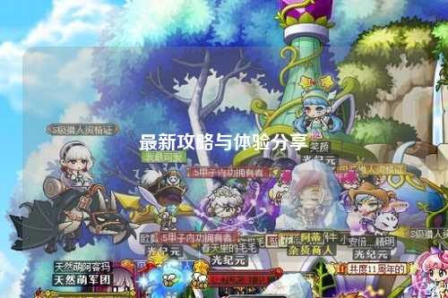 最新攻略与体验分享