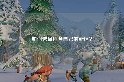 如何选择适合自己的新区?