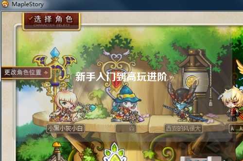 新手入门到高玩进阶