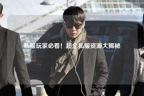 私服玩家必看!超全私服资源大揭秘